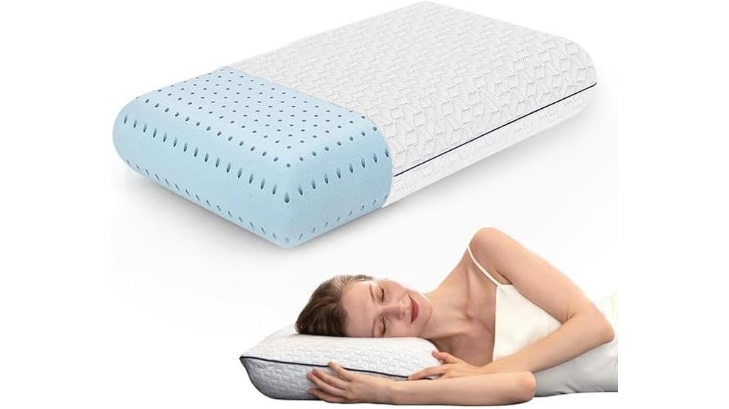 gel memory foam pillow