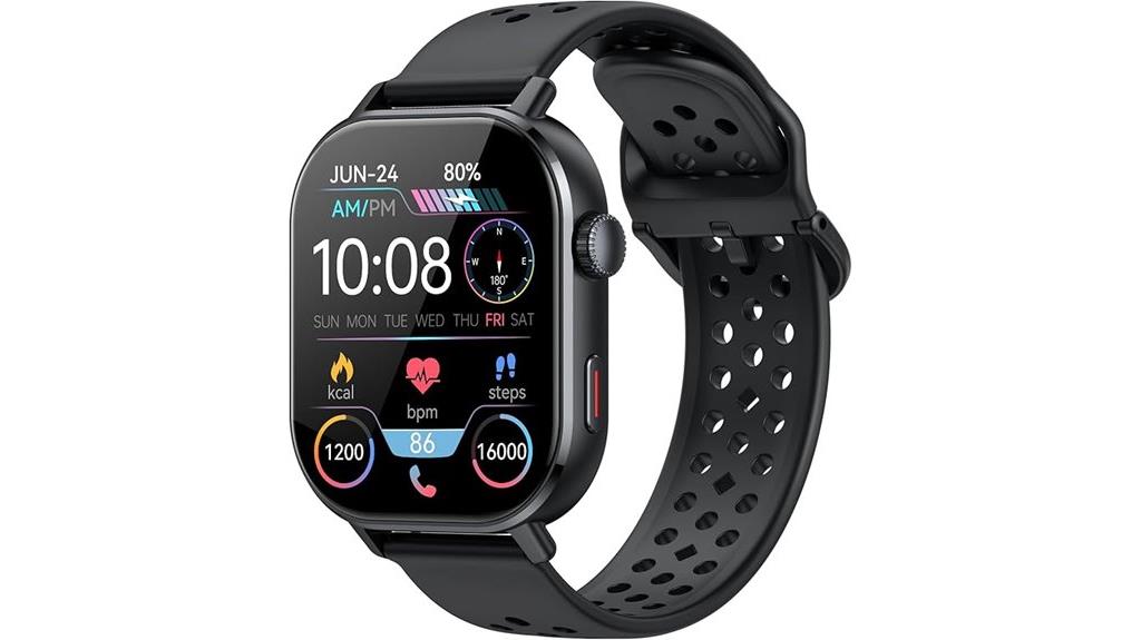 gps enabled amoled smartwatch