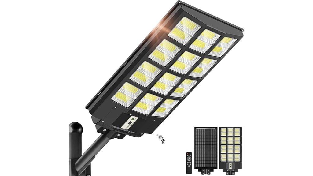 high power outdoor solar lighting