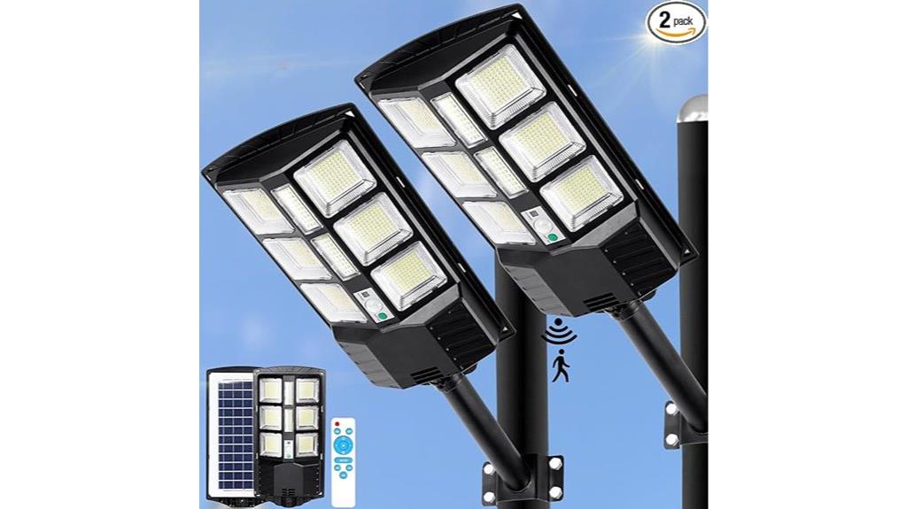 high power solar street light
