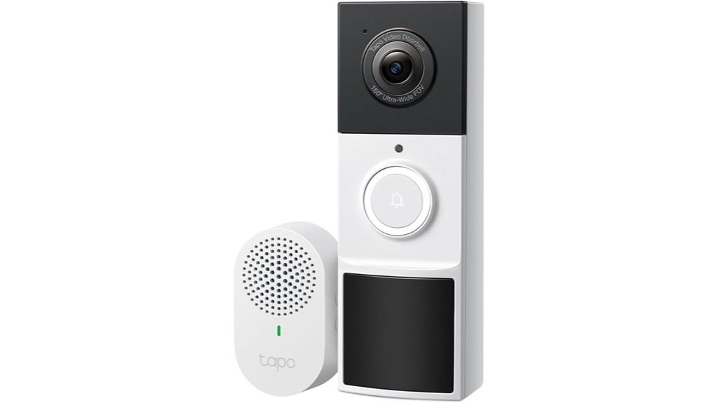 high resolution doorbell camera
