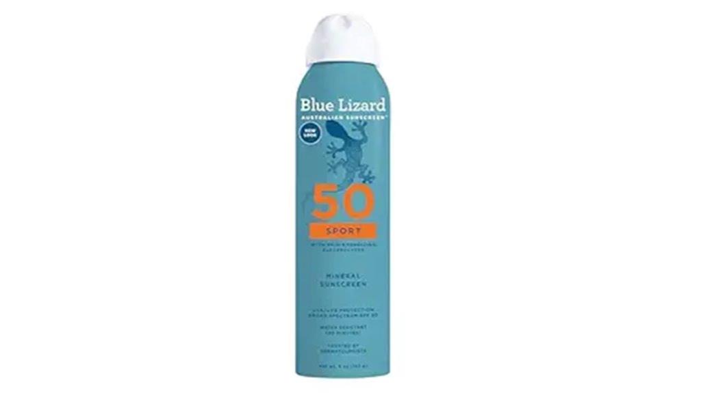 high spf mineral spray