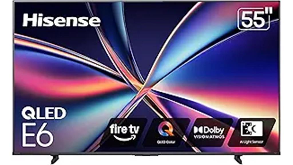 hisense 55 qled tv