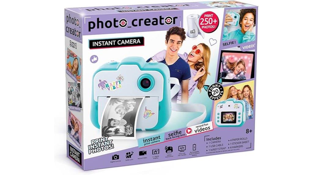 instant photo camera toy