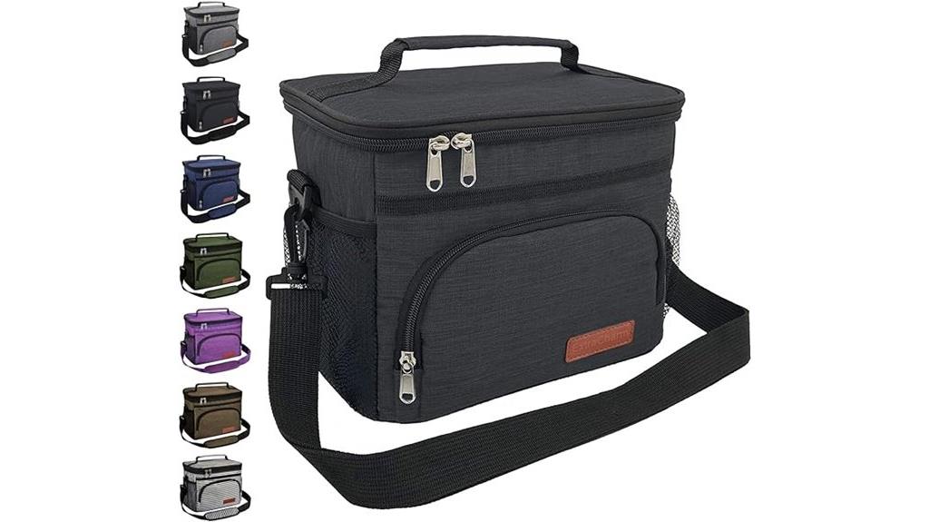 insulated adult lunch bag