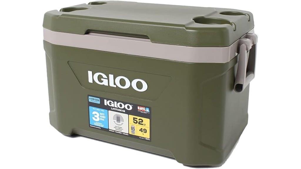 insulated outdoor camping cooler