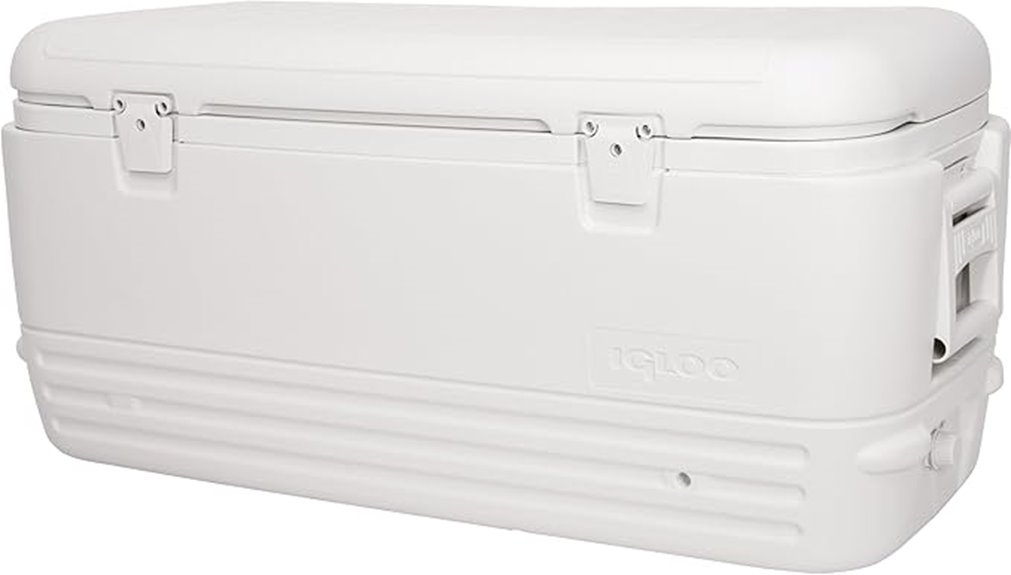insulated portable hard cooler