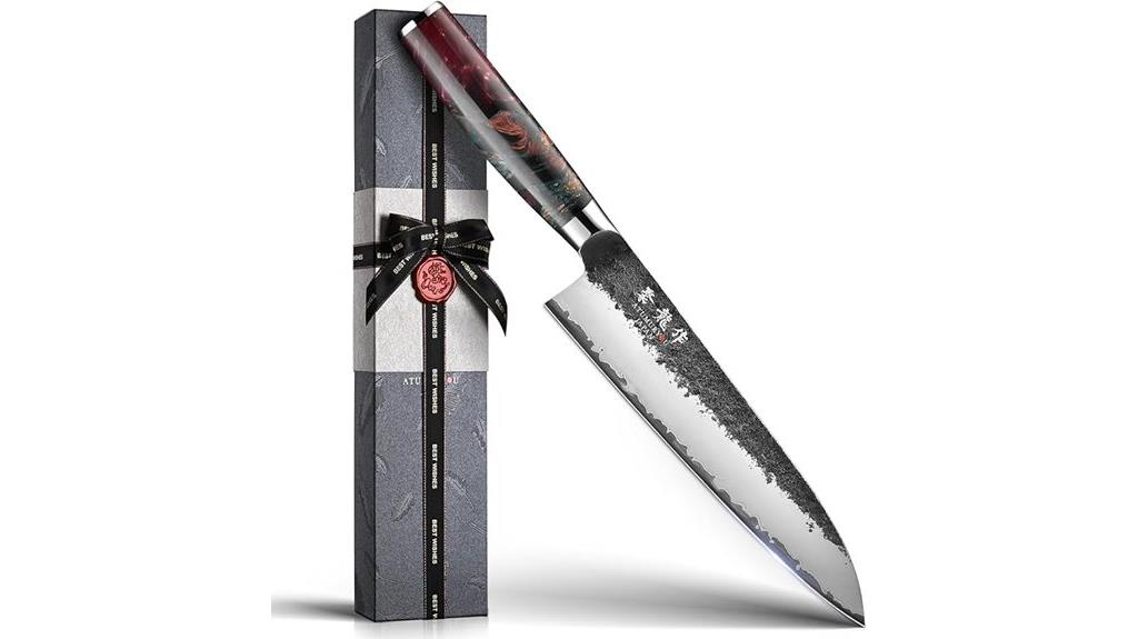 japanese forged kitchen knife