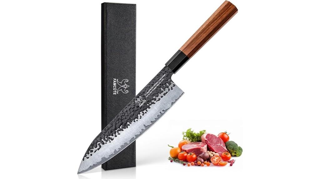 japanese forged rosewood handle