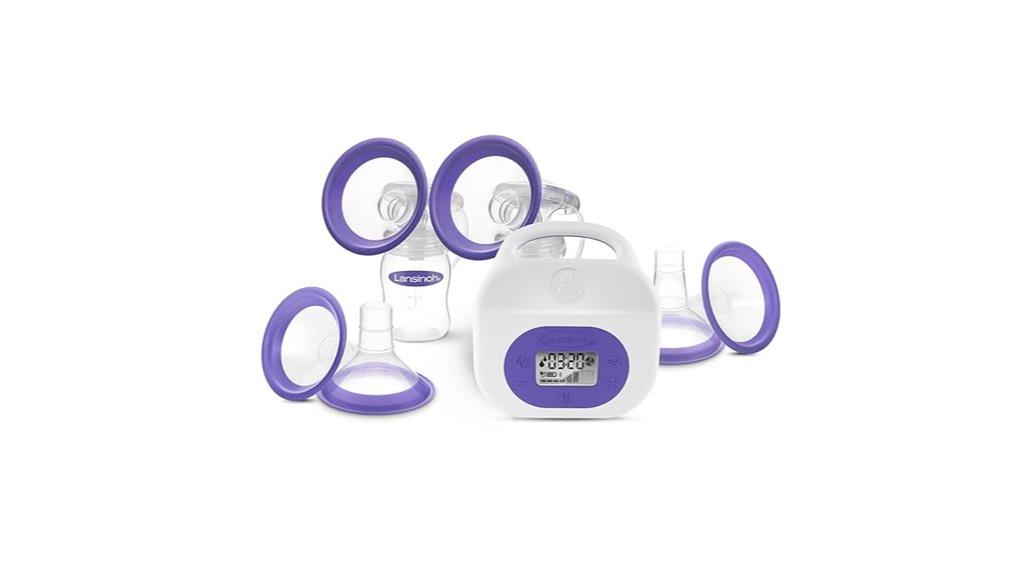 lansinoh double electric pump