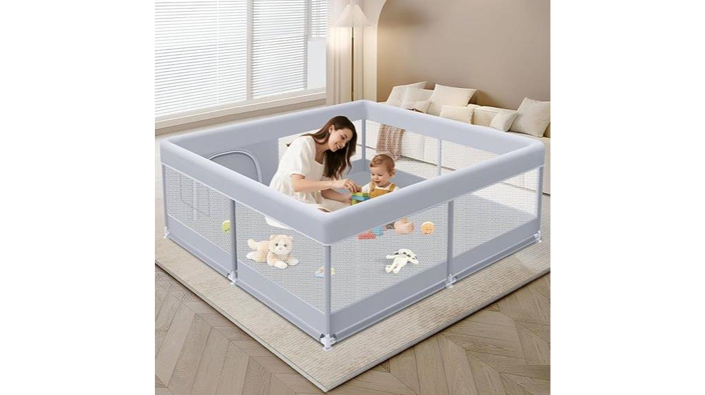 large 50x50 inch playpen