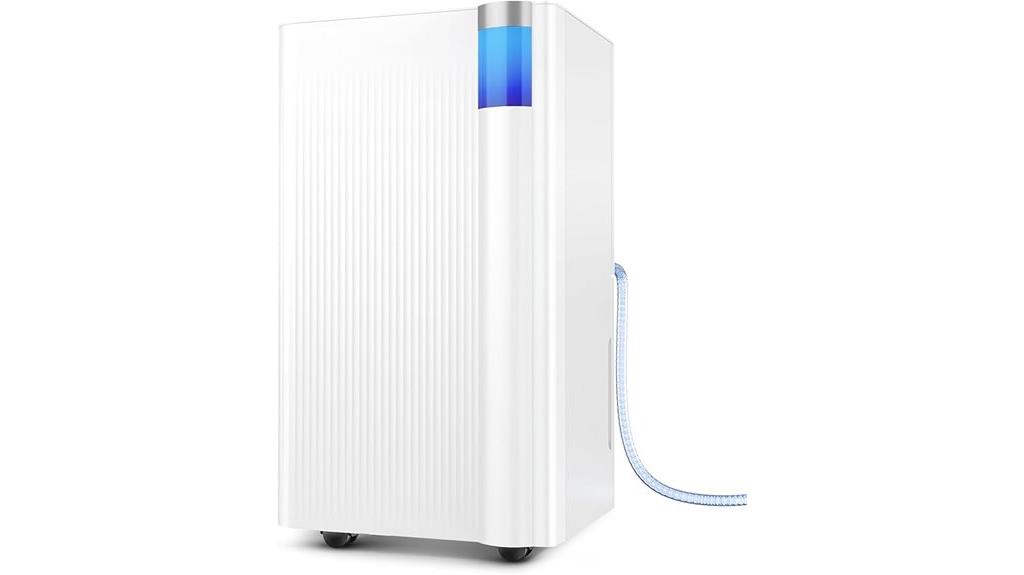 large room dehumidifier with drain
