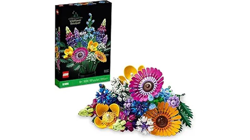 lego wildflower botanical bouquet