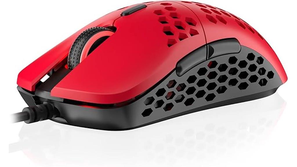 lightweight rgb gaming mouse