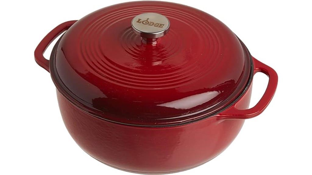 lodge 6 quart dutch oven