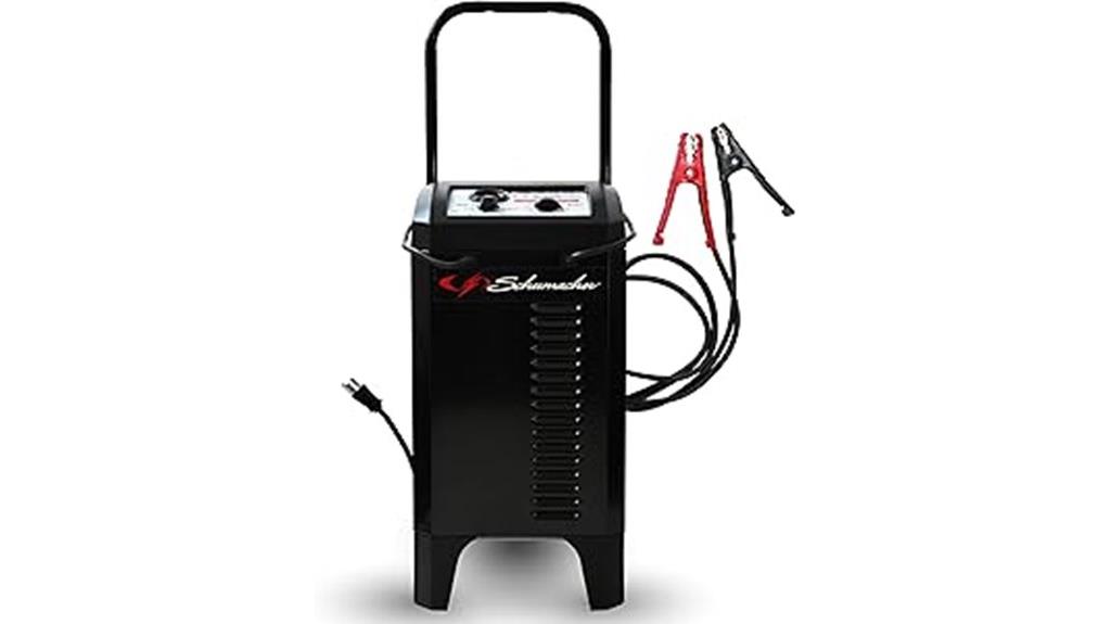 manual battery charger engine