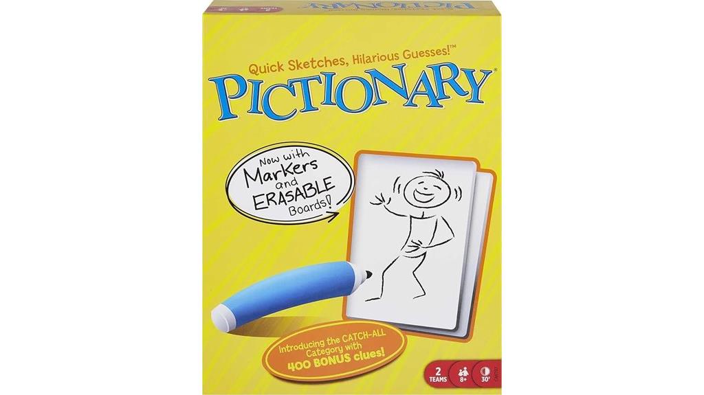 mattel pictionary game