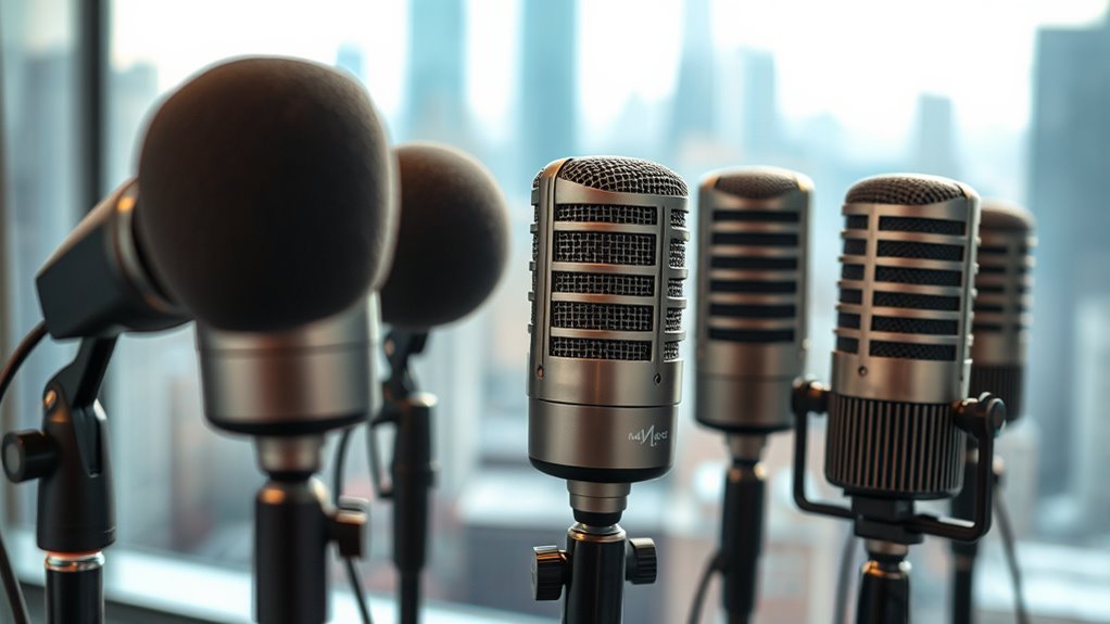 microphone type and features
