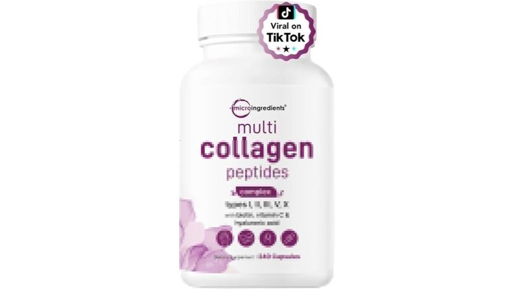 multi collagen capsules pack