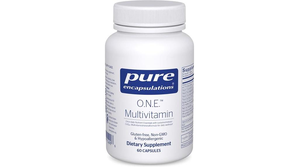 multivitamin capsules pure encapsulations