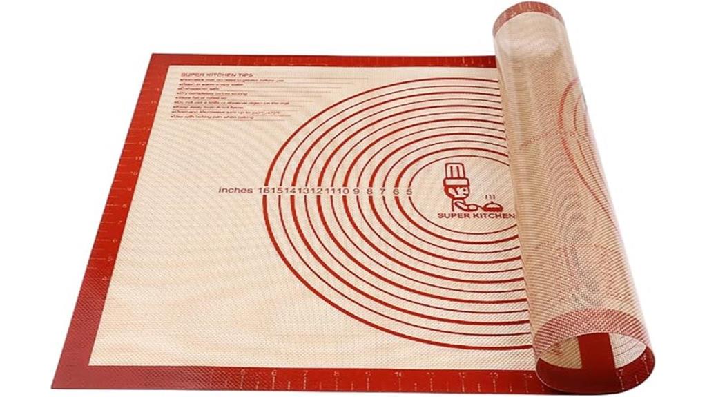 non slip baking pastry mat