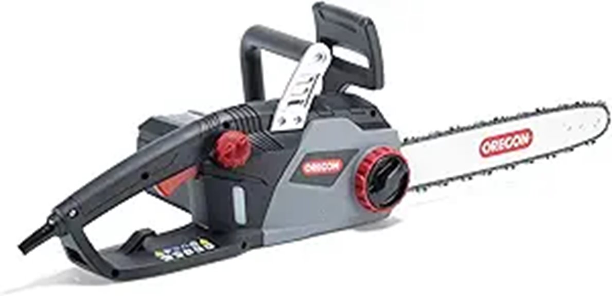 oregon cs1400 electric chainsaw
