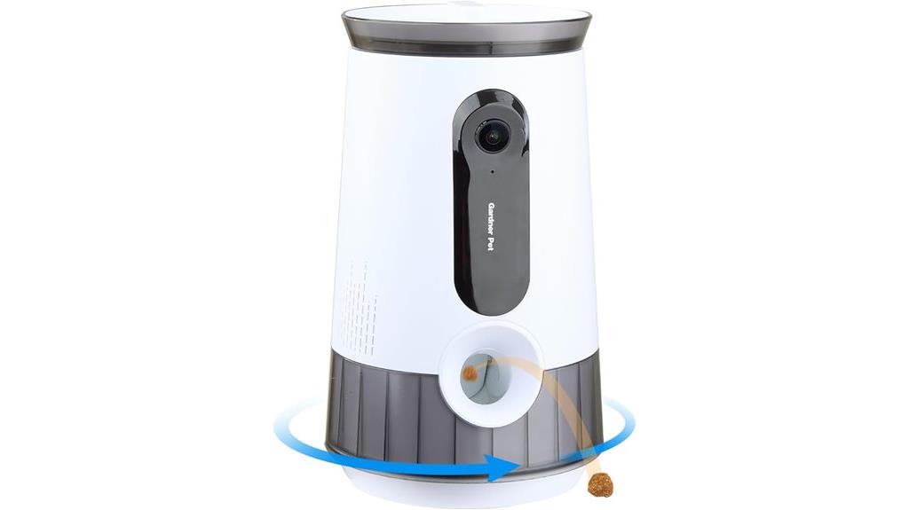 pet camera with treat dispenser