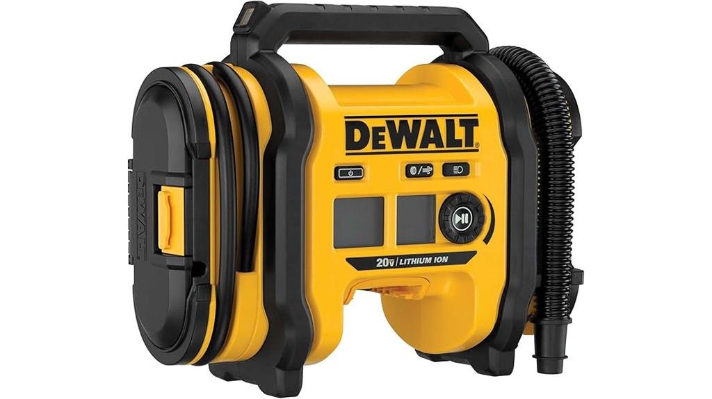 portable dewalt air compressor