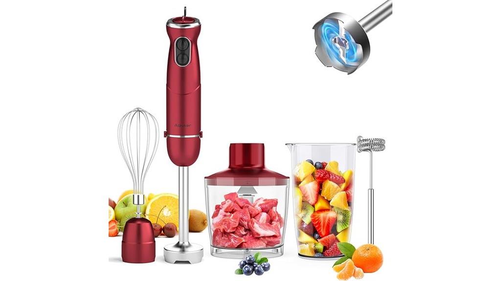 powerful 5 in 1 hand blender