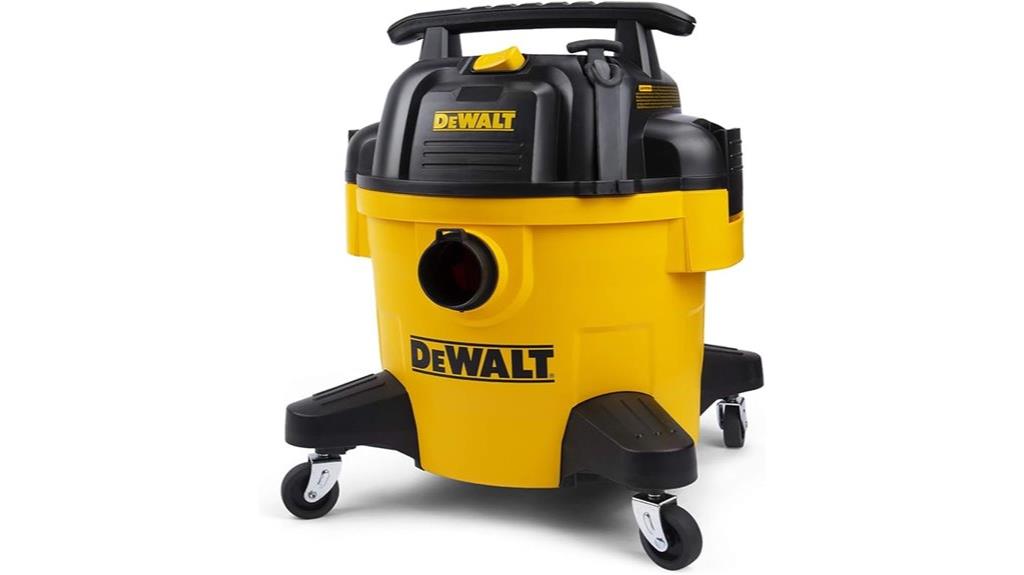 powerful 6 gallon wet dry vacuum