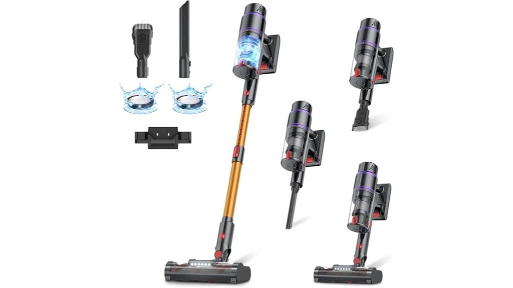 powerful cordless stick vacuum