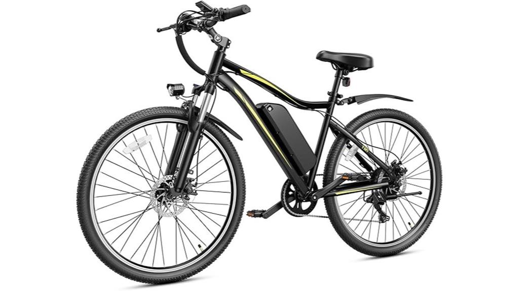 powerful electric mountain bike