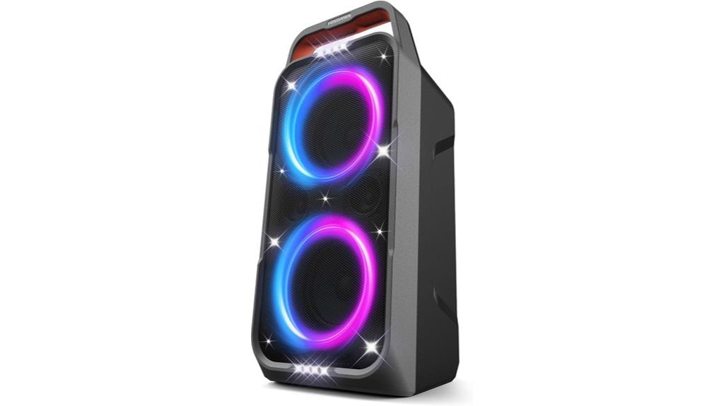 powerful led bluetooth speaker