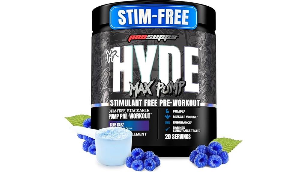 pre workout powder supplement