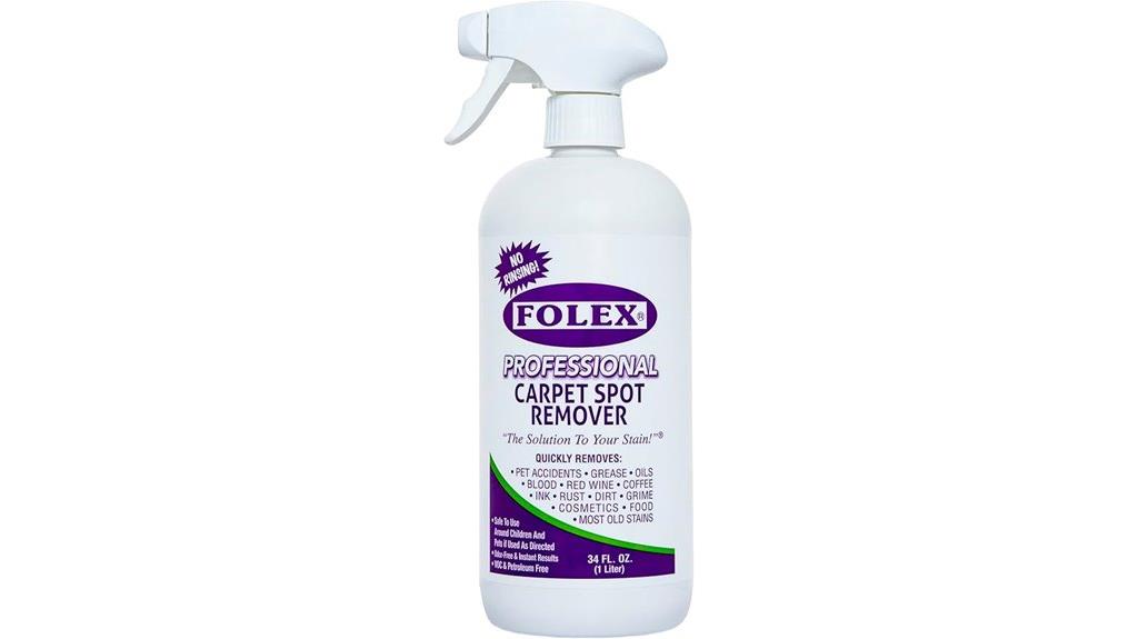 professional carpet cleaning spray