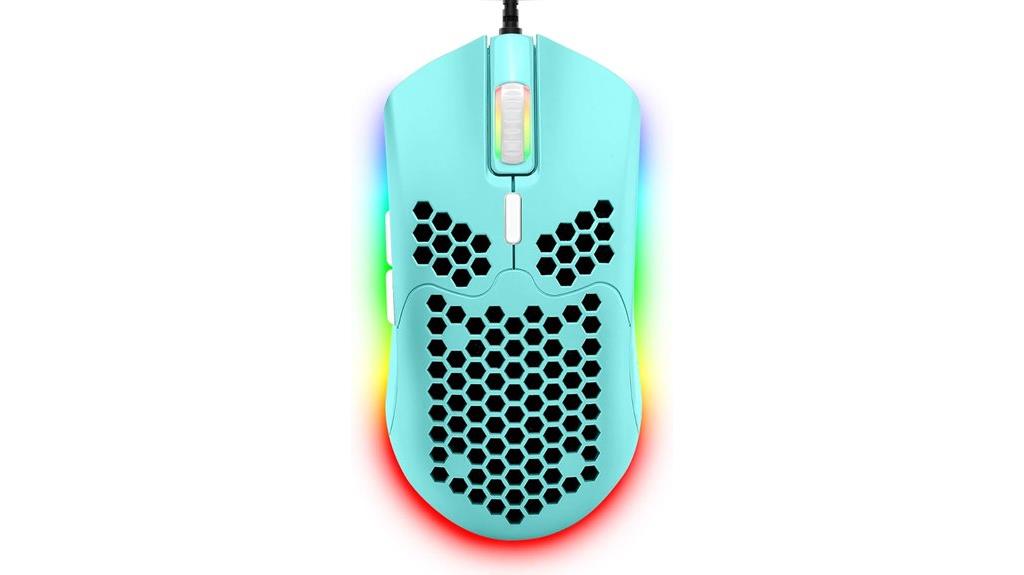 rgb backlit programmable mouse