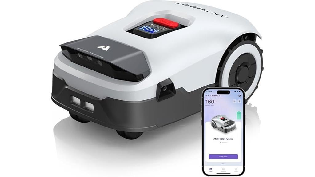 robot lawn mower with rtk