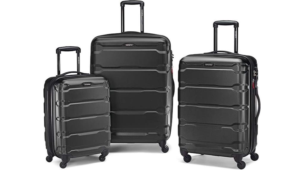 samsonite 3 piece hardside