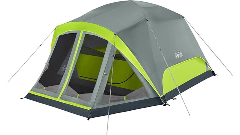 screened porch camping tent