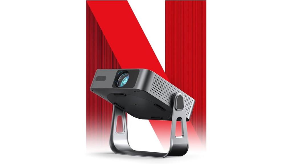 slim netflix portable projector