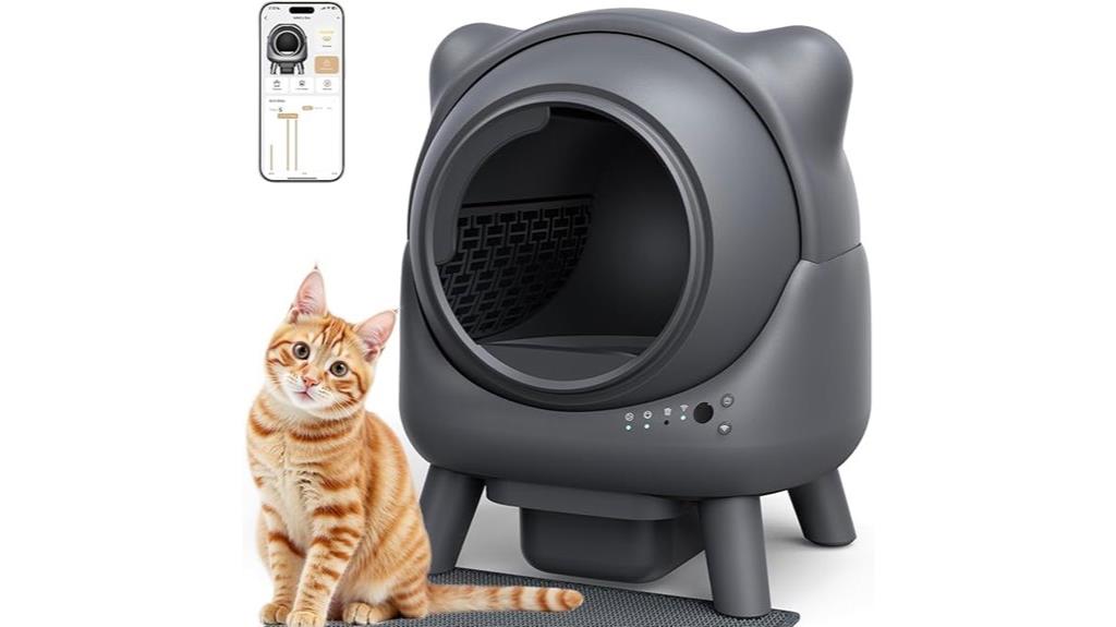 smart automatic litter box