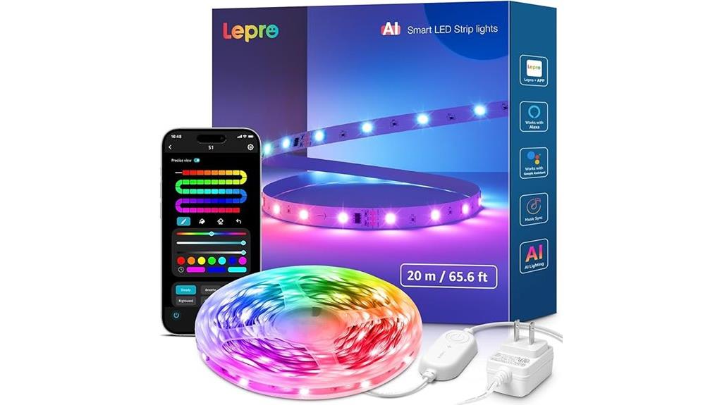 smart bedroom led lights
