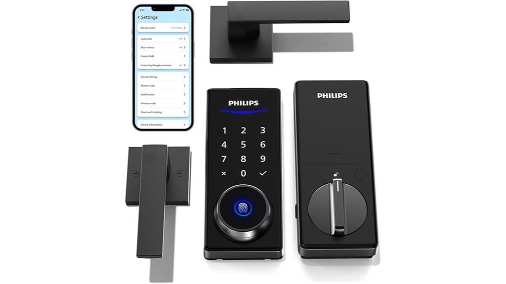 smart handle keyless lock