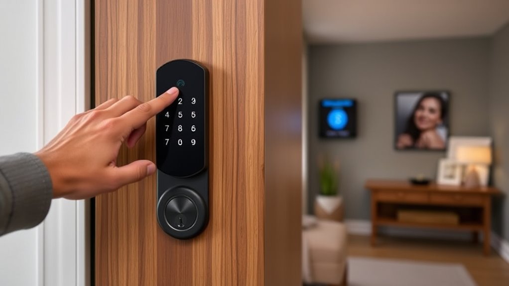 smart lock features and security