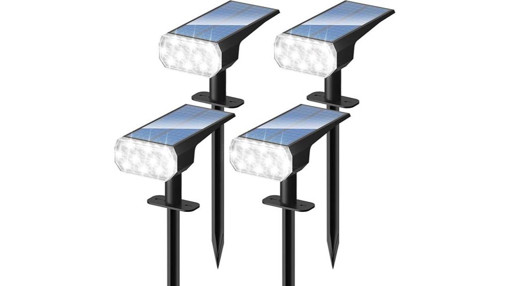 solar waterproof led spotlights