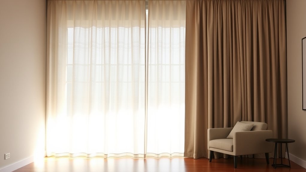 stylish blackout linen curtains