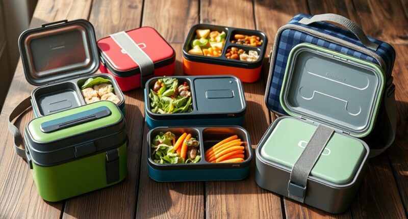 stylish functional adult lunchboxes