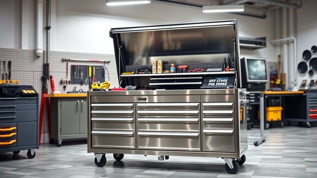 tool storage mobility security