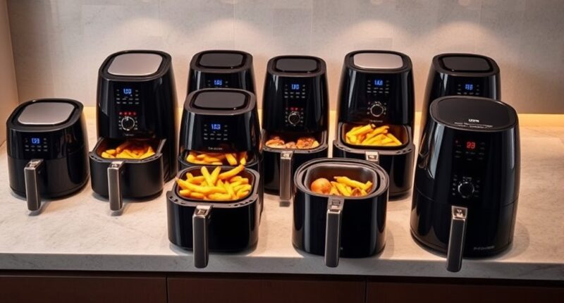 top basket air fryers