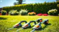 top battery trimmers for yard